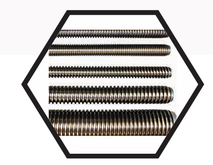 High Strength Studs & Threaded Rods – Mild Steel and High Tensile Rods for Steel Structures, Construction, Machinery and Industrial Fastening – Metric Sizes, Cut Lengths, Zinc Plated or Black Finish